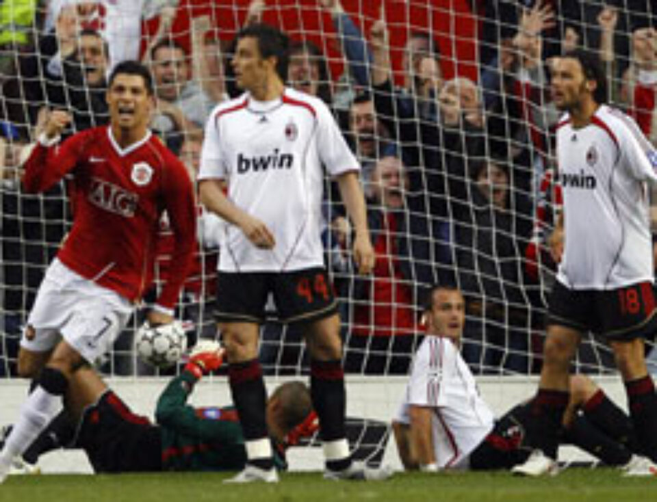 Ce meci între Manchester și AC Milan!