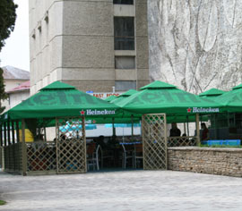 Fără terase în centrul Sucevei