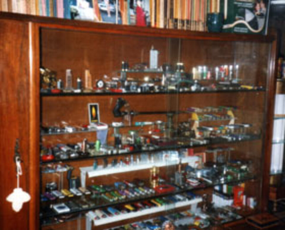 Petrică Rusu, un împătimit colecționar de brichete