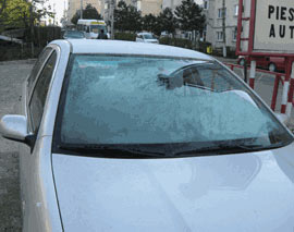 Brumă și îngheț în luna mai