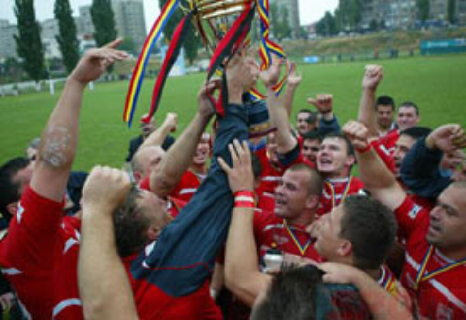 Dinamo este noua campioană a României la rugby Dinamo este noua campioană a României la rugby