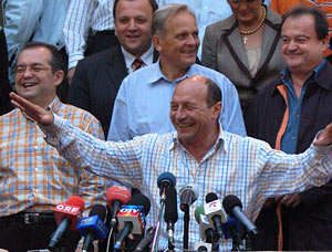 Băsescu, confirmat președinte