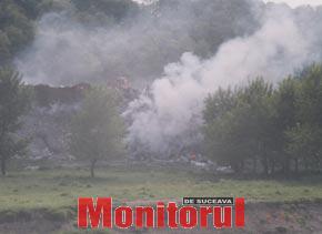 Groapa de gunoi, bomba cu fum a Sucevei