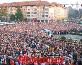 Spectacol folcloric de Zilele Sucevei, transmis în direct la TV