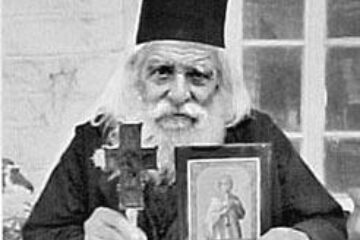 Un pustnic de la Muntele Athos