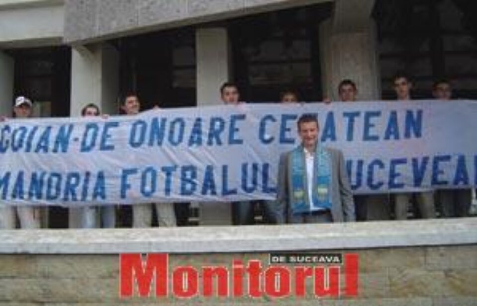 Stelistul Goian își petrece vacanța la Suceava