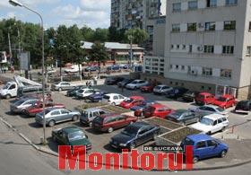 Parcare modernă în zona Primăriei Suceava
