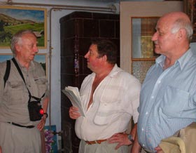 În atelierul unui artist cernăuțean