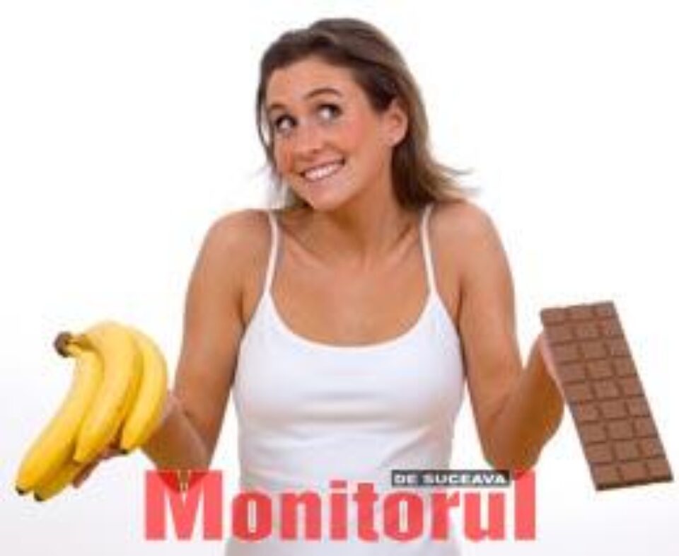 Ciocolata și banana, alimente care ne binedispun