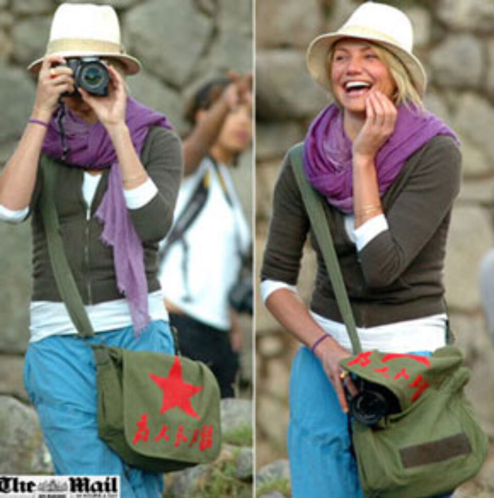Cameron Diaz i-a enervat pe peruani