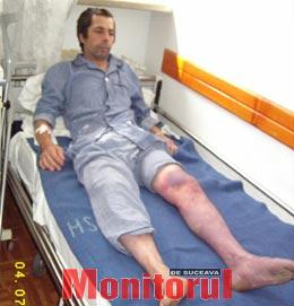 Lăsat handicapat pe viață, din cauza incompetenței unor medici