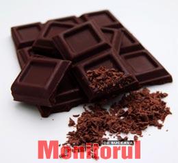 Două pătrățele de ciocolată amăruie pe zi ajută la scăderea tensiunii