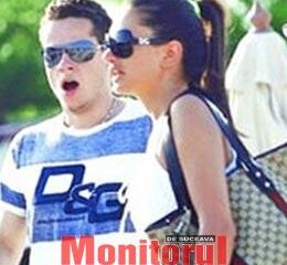 Hrebe Jr a ținut de mână o altă fată