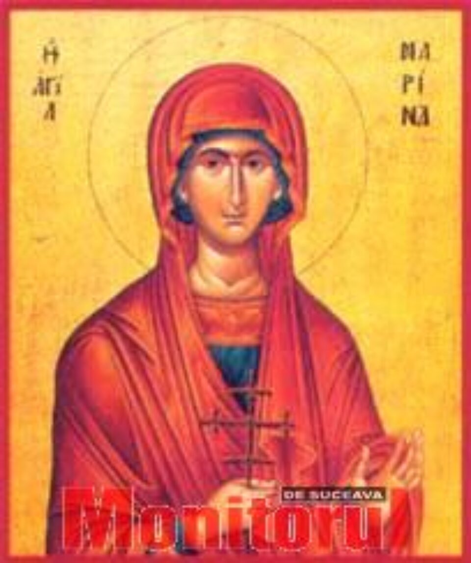 Pomenirea Sfintei Marei Mucenițe Marina