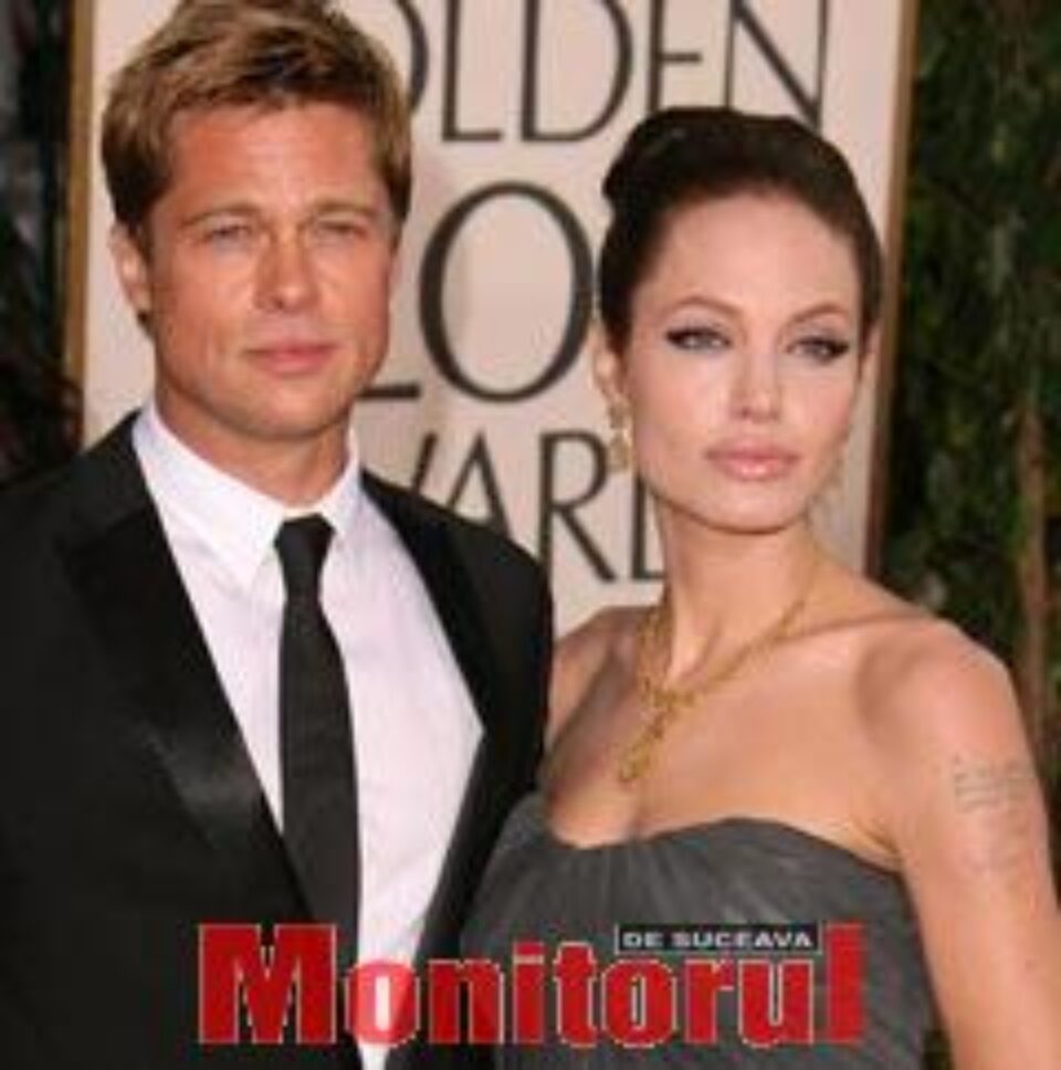 Angelina Jolie îl amenință pe Brad Pitt cu despărțirea
