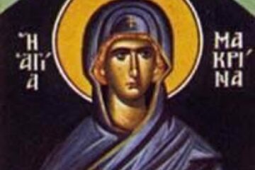 Pomenirea Preacuvioasei Maicii noastre Macrina