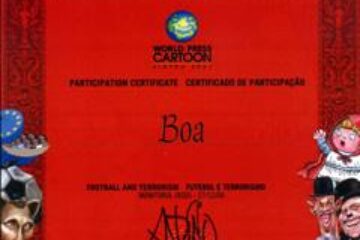 BOA a reprezentat „Monitorul de Suceava” la Concursul Internațional de Caricatură de Presă SINTRA 2007