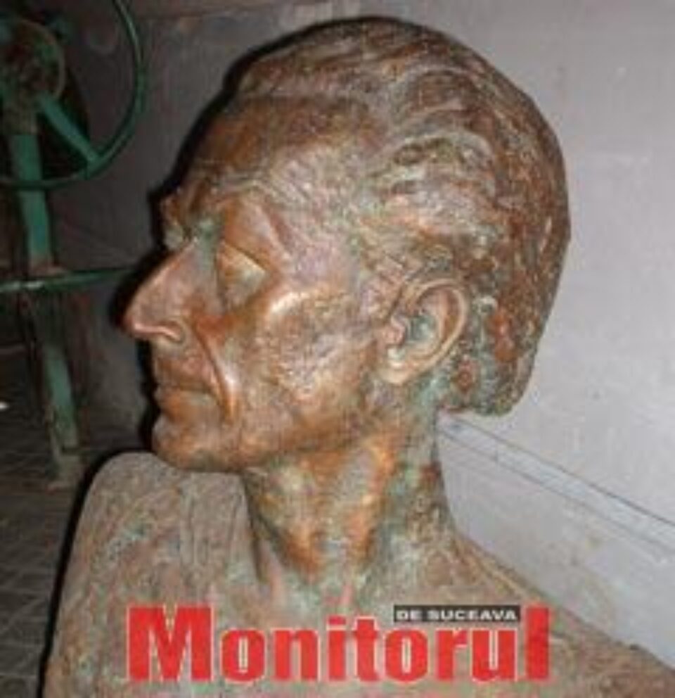 Bustul lui George Lovendal, „pictorul Bucovinei”