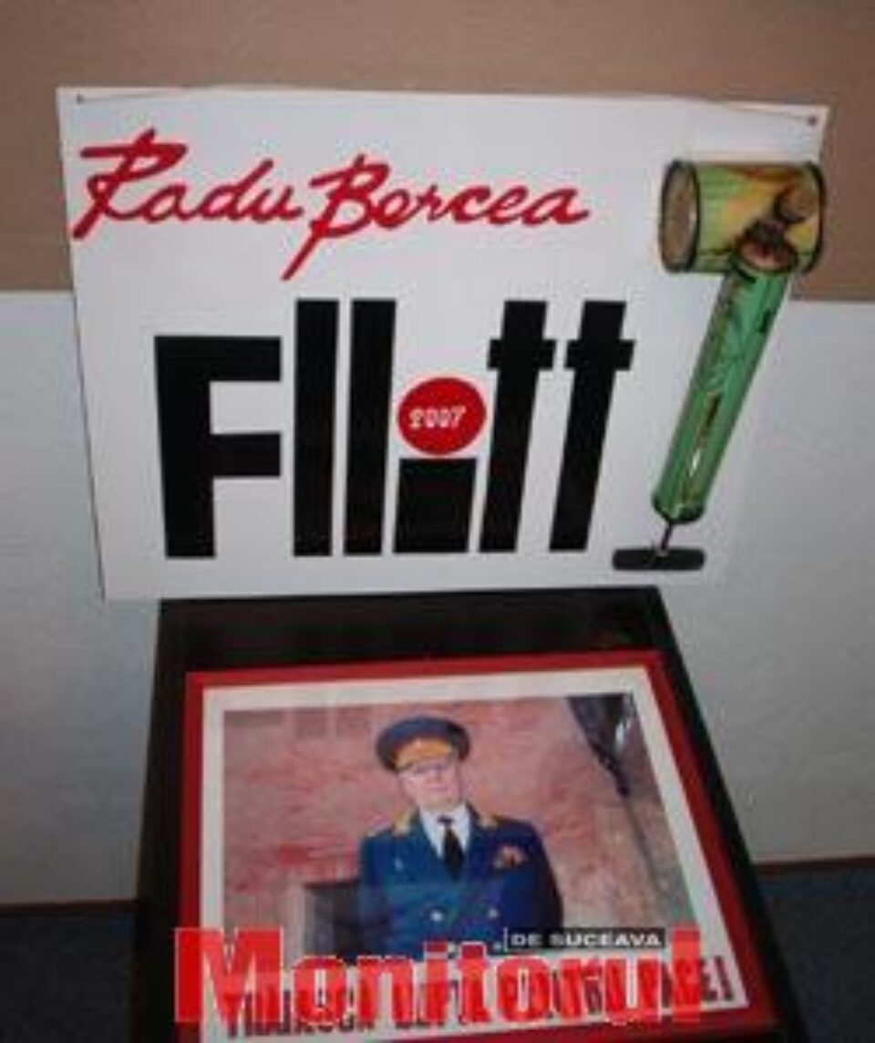 “Fllitt”, un titlu-bobârnac pentru o ingenioasă expoziție de grafică satirică