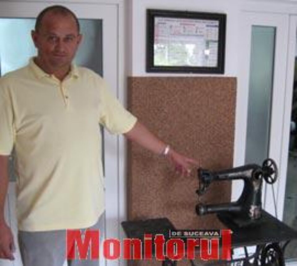 Viorele Bobu a inceput cu o masina Singer