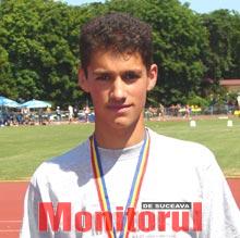 Un câmpulungean, pe podiumul Balcaniadei de ateltism