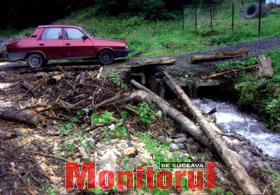 DN 17 s-a rupt la Iacobeni