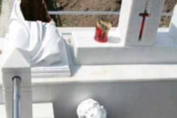 Profanatori în cimitirul din Șcheia