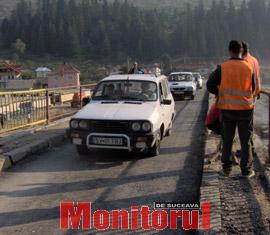Podul din Vama a fost redeschis oficial