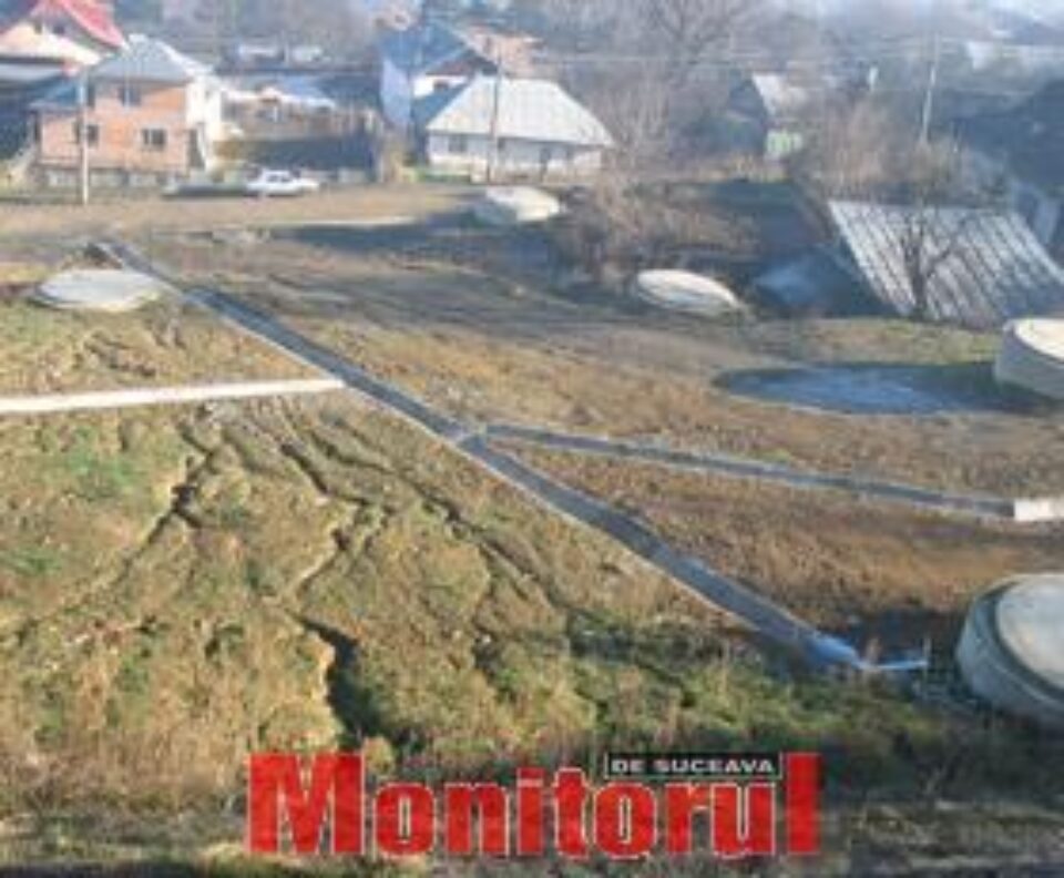 Proiect de consolidare a versantului de Nord-Vest