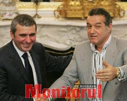 Gigi Becali, aliat cu Olăroiu în războiul cu Hagi