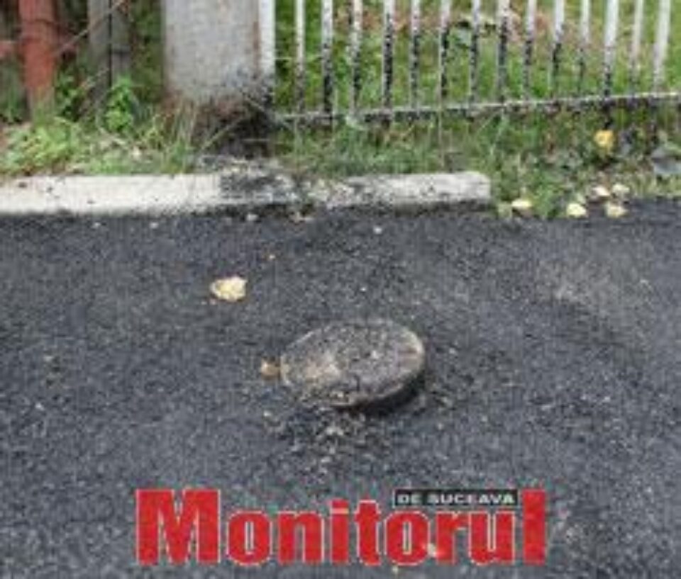 Reparații stradale în bătaie de joc