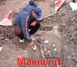 58 de morminte descoperite pe „locul vechiu” al Burdujenilor