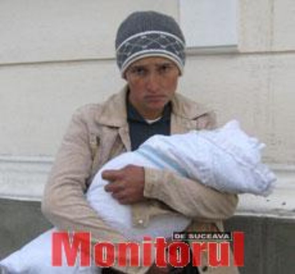 Cerșetor cu biberon