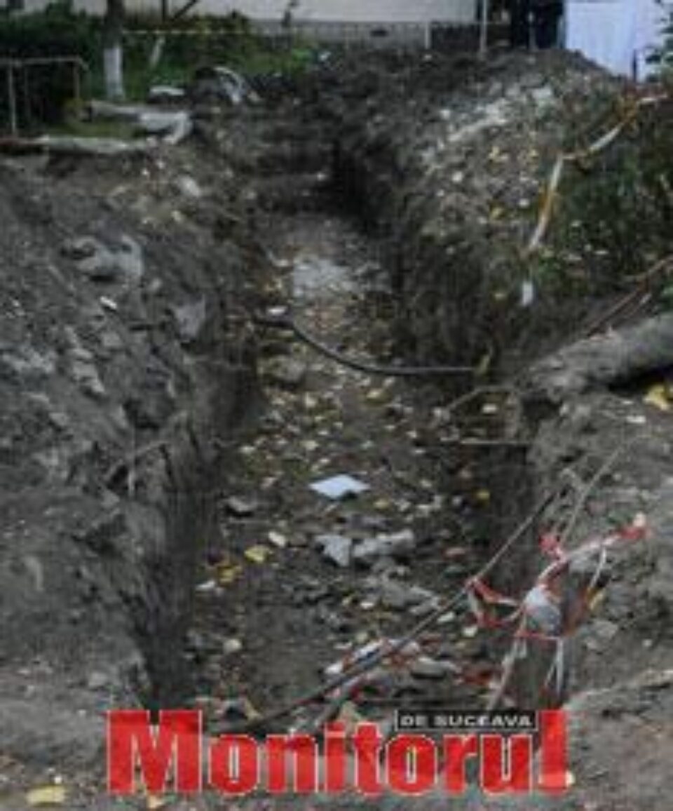 Sant nesemnalizat pe strada Stefan Tomsa Sant nesemnalizat pe strada Stefan Tomsa