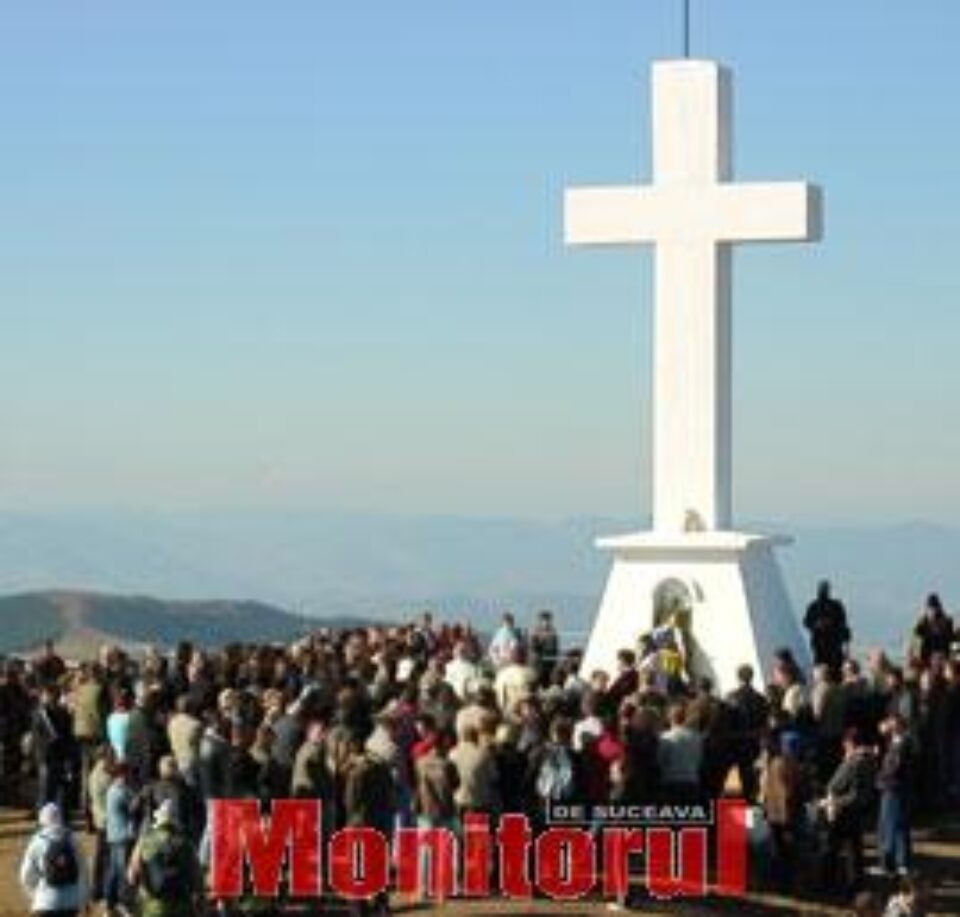 Slujbă religioasă la aproape 2000 de metri