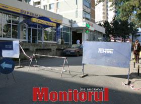 Strada Tipografiei rămâne închisă pentru că nu sunt materiale