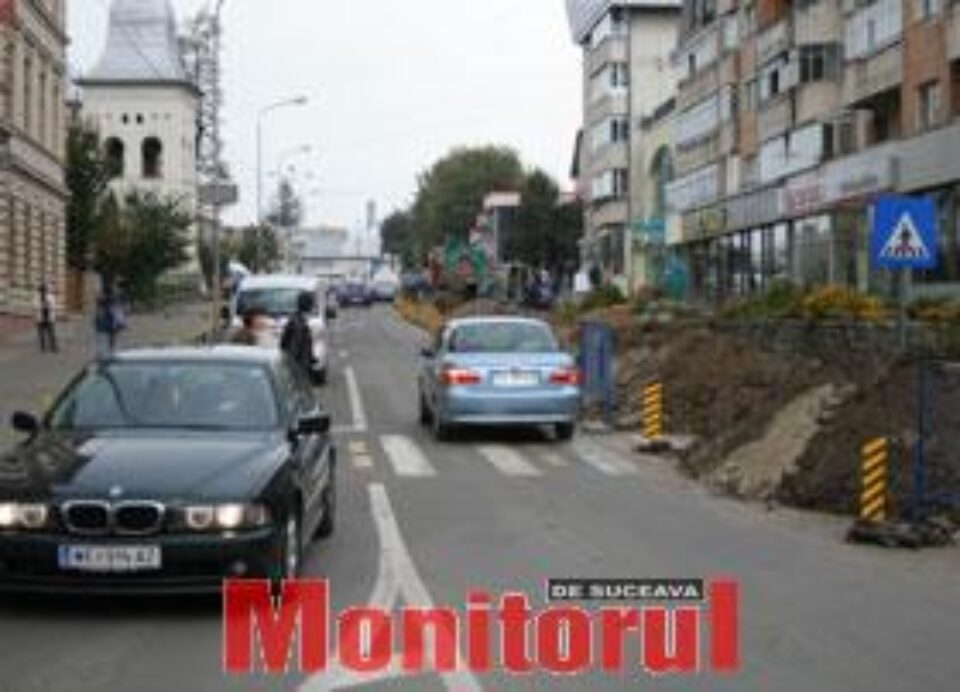 Alte șase străzi din Suceava, închise, din cauza lucrărilor