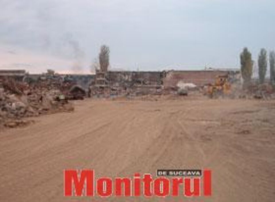 Demolare „penală” la fostul ROMUPS