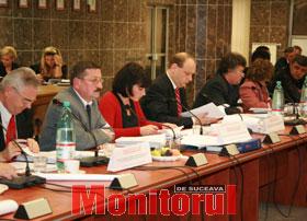 Consilierii PSD s-au prezentat la şedinţă cu banderole albe la braţ