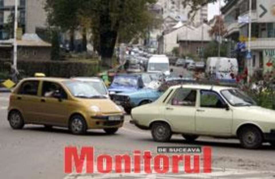 Trafic de calvar pe străzile Sucevei Trafic de calvar pe străzile Sucevei