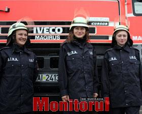 Trei tinere din judeţ au reuşit să prindă un post de subofiţer servant