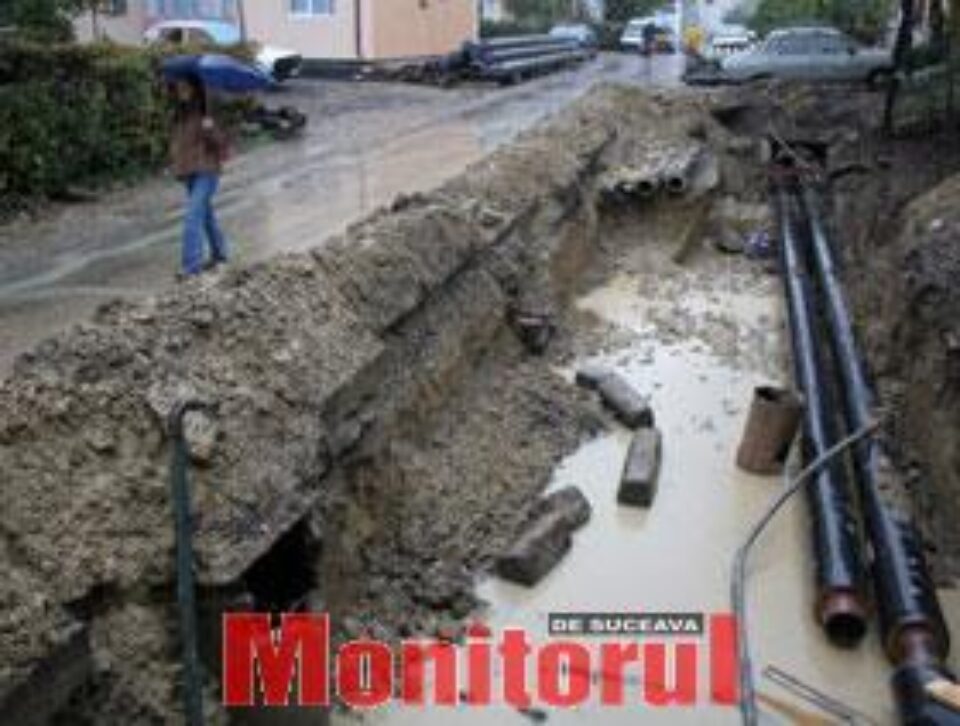 Câteva sute de familii de suceveni, fără căldură din cauza întârzierii lucrărilor Câteva sute de familii de suceveni, fără căldură din cauza întârzierii lucrărilor