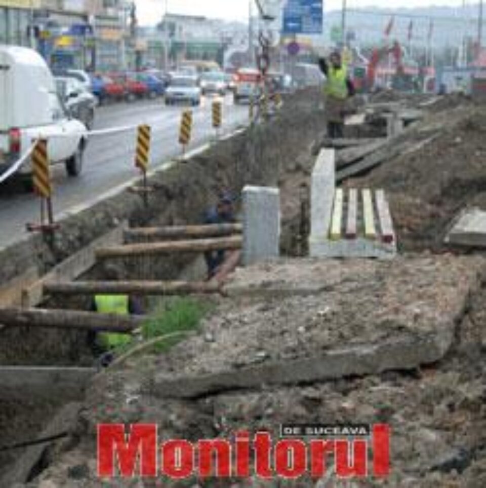 În 2008, jumătate din străzile Sucevei vor fi sparte În 2008, jumătate din străzile Sucevei vor fi sparte
