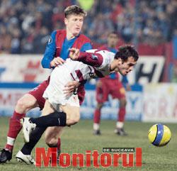 Greul va cădea diseară tot pe umerii lui Goian şi a fundaşilor stelişti