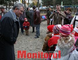 Parcul din Areni, inaugurat în prezenţa oficialităţilor locale