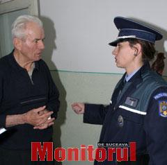 Agentul Antoaneta Martin: „Intervenim acolo unde sunt scandaluri”