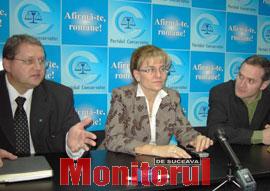 Maria Grapini, s-a aflat joi în campanie electorală în judeţul Suceava