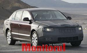 Skoda este Superb chiar și camuflată