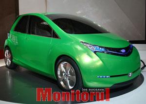 Subaru G4e EV prizează la curent electric