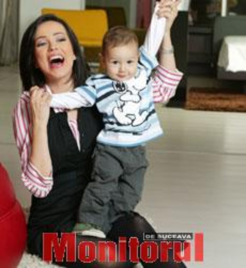 Olivia Steer şi fiul ei, David